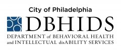 City of Philadelphia DBHiDS Department of Behavioral Health and Intellectual disAbility Services logo