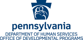 PA Office of Developmental Programs logo above text that reads Pennsylvania Department of Human Services Office of Developmental Programs.